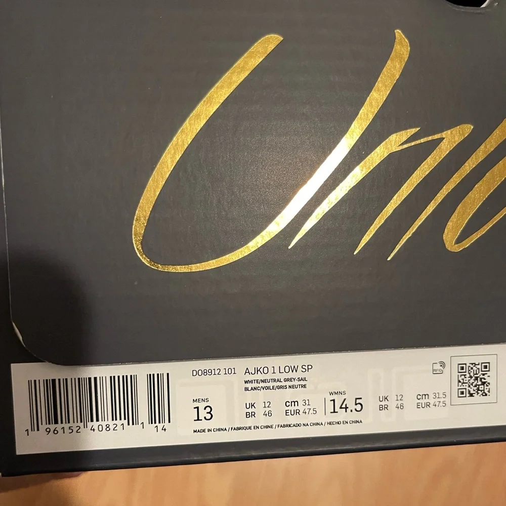 ❌SOLD❌ Air Jordan x Union LA “AJKO 1 Low” sneakers, New in Box, M13 - Picture 8 of 11